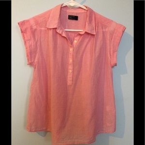 Gap pinstripe blouse